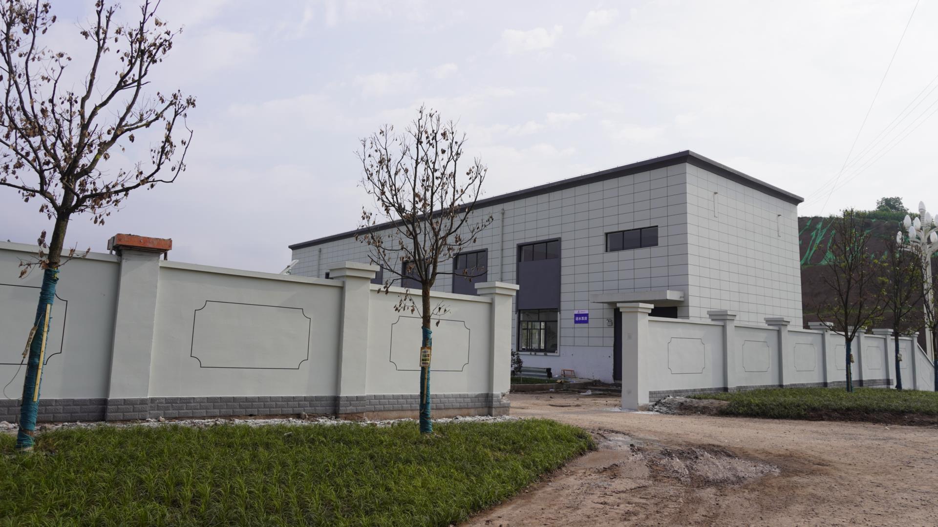 清澈的承諾 &mdash; 麻柳鎮(zhèn)污水處理廠正在建設(shè)