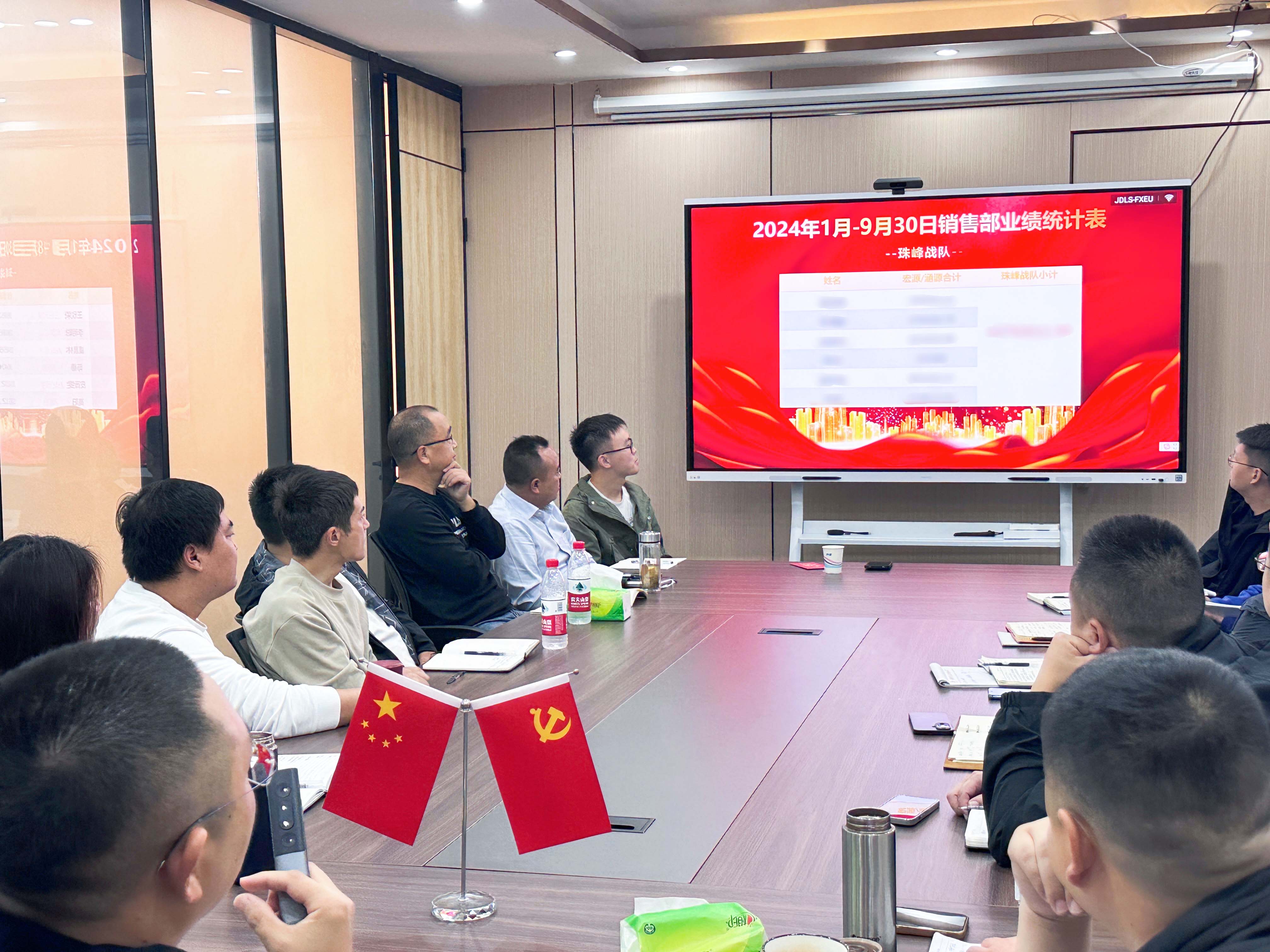 涵源環保銷售會議