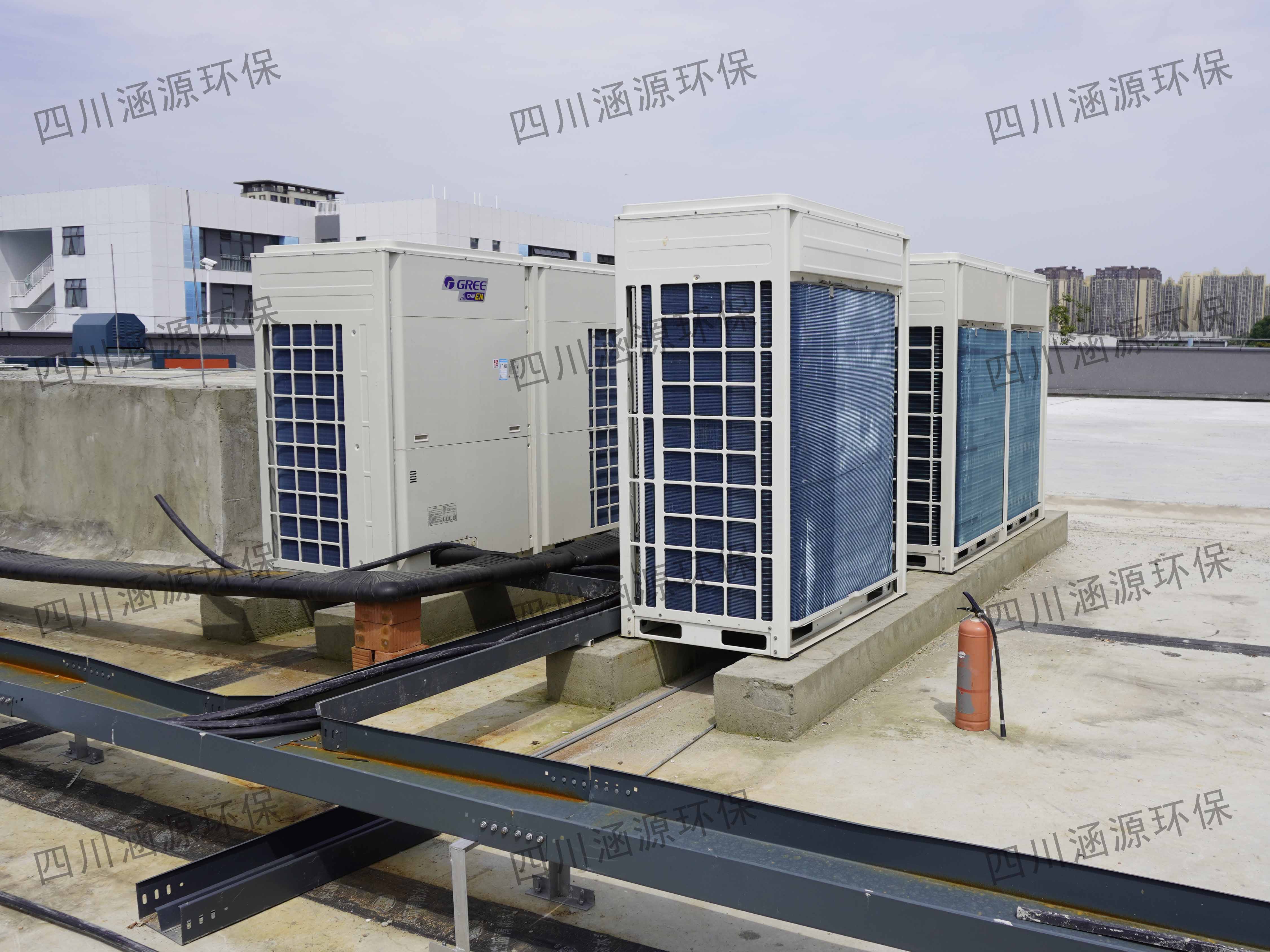 空氣能中央熱水系統